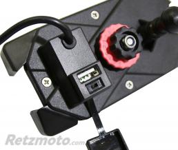 SUPPORT TELEPHONE/SMARTPHONE AVOC AVEC PRISE USB ETANCHE + 2 SUPPORTS