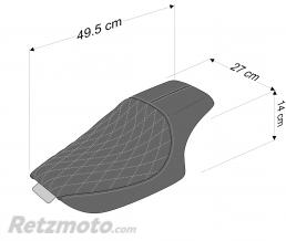 SELLE MOTO MOD�LE PASADENA POUR HARLEY DAVIDSON XL883/1200