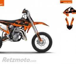 KUTVEK KIT D�CO MOTO CROSS RETRO KTM 65 SX ORANGE
