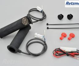 POIGNEES CHAUFFANTES 22MM MOTO A BOITIER INT�GR�