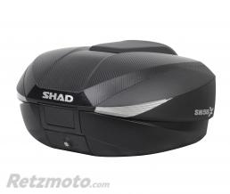 TOP CASE SHAD SH58X EXPANDABLE NOIR-CARBONE 58L AVEC AVEC PLATINE (3 VOLUMES POSSIBLE 46-52-58) CONTENANCE 2 CASQUES INTEGRAUX) (L61xH27xP48cm)