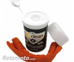 Lingettes MOTO Nettoyantes/Lustrantes (POT DE 80 LINGETTES)