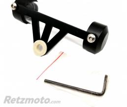 Porte vignette CYLINDRIQUE 110mm Noir ECONOMIQUE