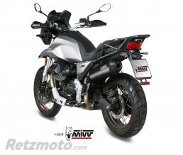 Silencieux echappement Moto Guzzi V85TT Oval carbone E4/E5