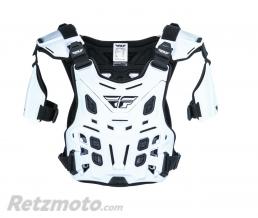 Plastron FLY RACING Revel Roost off-road CE blanc