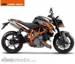 KUTVEK KIT DECO MOTO PERFORM KTM SUPER DUKE 990 NOIR BLANC
