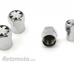 BRAZOLINE Bouchons de valves Drapeau Anglais la paire
