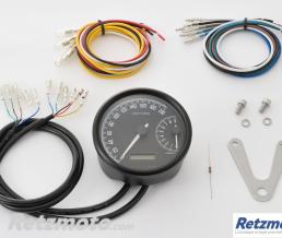 Compteur de vitesse/rpm Daytona VELONA-W 80mm