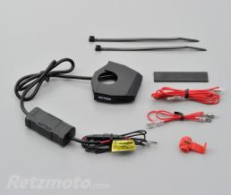 Prise USB avec fixation au guidon Daytona