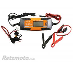 CHARGEUR DE BATTERIE/MAINTIEN DE CHARGE SC POWER SCZ15 AUTOMATIQUE 6/12V ECRAN LCD COURANT DE SORTIE 1A � 4.5A