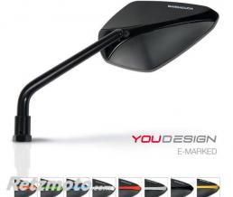 BARRACUDA R�troviseur X-VERSION insert Argent (paire) BARRACUDA X-VERSION
