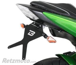 BARRACUDA SUPPORT DE PLAQUE KAWASAKI Z750 07-14 BARRACUDA