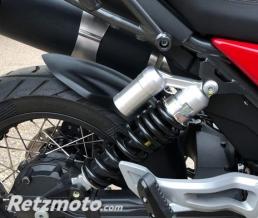 Garde boue/leche Roue Ar Moto Guzzi V85TT Noir mat