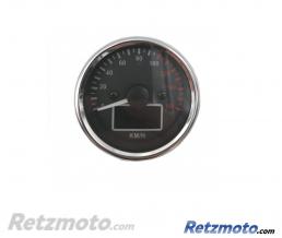 COMPTEUR Vitesse  0-160 Km/h (Jauge Essence) Chrom� VINTAGE