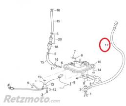 Durite Alimentation Essence Rampe injection Aprilia RSV/Tuono/Falco 1000-856075