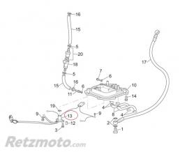 Cablage alimentation pompe essence Aprilia RSV 1000-AP8127321