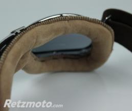Lunettes Nannini mod�le Cruiser marron/chrome �cran gris antibu�e