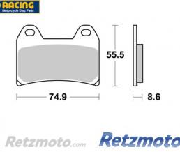 Plaquette frein av Ap Racing metal fritt� Aprilia/Bmw/Ducati/Moto guzzi