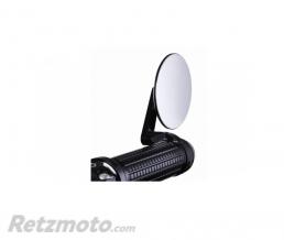 R�troviseur moto embout guidon articul� rond sans miroir en verre mo.view spy