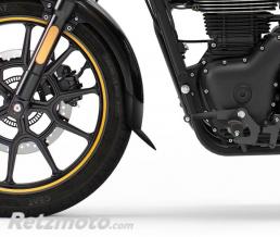 Extension de garde boue Royal Enfield Meteor 350 2021> Noir mat