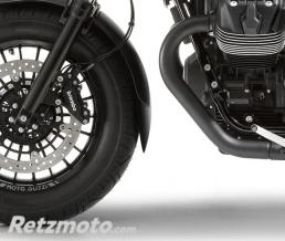 Extension de garde boue av Moto Guzzi V9 Roamer/Bobber 2016> Noir mat 