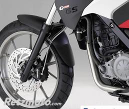 Extension de garde boue BMW F650 GS/G650 GS Noir mat 