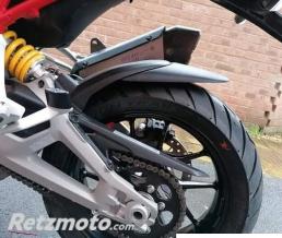 PYRAMID Extension garde boue ar Ducati Multistrada V4 2021> Noir mat