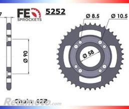 Kit chaine - Bullit 125 HERO '17 15X51(Qualit� origine)CHAINE 428H RENFORCEE avec Attache Rapide