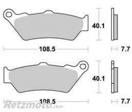 Plaquettes freins av AP RACING Aprilia/BMW/KTM/Morini M�tal Fritt�