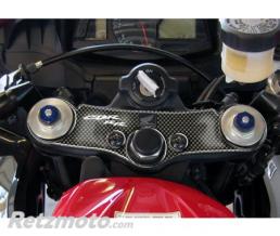 ONE DESIGN Prot�ge T de fourche Carbone pour Honda 600 CBR RR 2007-2015 Format : 262,2x81,8mm.