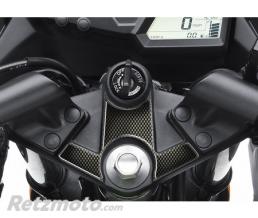ONE DESIGN Prot�ge T de fourche Carbone pour Kawasaki Zx 250 R - Zx 300 ABS 200 Format : 128,4x77,4mm.