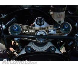 ONE DESIGN Prot�ge T de fourche Carbone pour Kawasaki Zx9R 2000-2003 Format : 260,6x81,3mm.