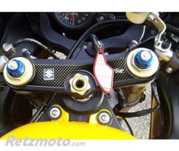 ONE DESIGN Prot�ge T de fourche Carbone pour Suzuki 600 GSxR 2004-2005 Format : 263,5x62,1mm.