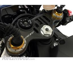 ONE DESIGN Prot�ge T de fourche Carbone pour Yamaha R1M 2015 Format : 267,3x93,9mm.