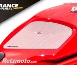 ONE DESIGN Prot�ge R�servoir HDR (2 Pi�ces) Format : 124.5x302.7mm DUCATI MONSTER 787-821-1200 2014/2018 Transparent