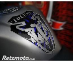 ONE DESIGN Prot�ge R�servoir (3 Pi�ces) Format : 167.5x229mm VIOLENT Bleu