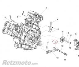 Vis de selecteur vitesse Aprilia Shiver 900-CM179302