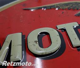 Plaque metal Moto guzzi motorcycle 20x30cm