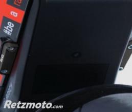 Cache orifice repose-pieds Arg Aprilia RSV4/Tuono V4 R&G RACING noir
