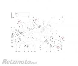 Antiparasite/fil bougie Moto guzzi 1400 California/Audace-2D000182