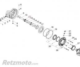 Joint spi pont Moto guzzi V7/V11/V85TT-GU90413850