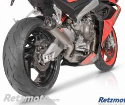 Ligne Complete QD Exhaust Tricone Aprilia RS660/Tuono 660 titane-AAPR0080011