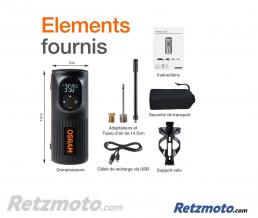 Compresseur Osram TYREinflate 2000 universelle de poche-OTIR2000