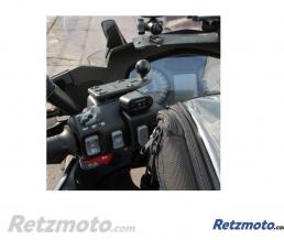 Plaque de fixation sur r�servoir de frein/embrayage Ram-mount Boule B excentr�e