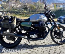 Paire silencieux conique Mistral Moto guzzi V7 850 E5 noir-MGH-V7850-BP