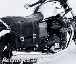 Paire silencieux Mistral Moto guzzi V7 III E4 finition poli-MGH-V7III-BP