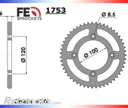 Kit chaine Beta 50 RR ENDURO '19/21 12x62 FE420R CHAINE 420 RENFORCEE avec Attache Rapide