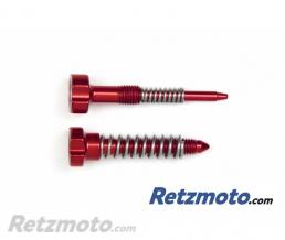 S3 Vis de r�glage S3 carburateur Enduro ralenti + air + ressorts rouge
