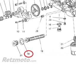 Joint Bouchon Crepine Ducati/Bimota 32x1.5mm-85250051A