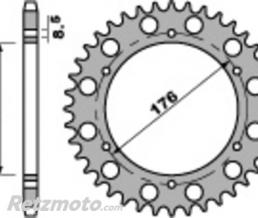Kit chaine TRIUMPH Tiger 1050 DID 530VX3 18x45 standard(couronne Standard)